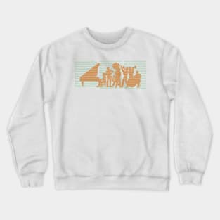 Silhouette de Jazz Crewneck Sweatshirt